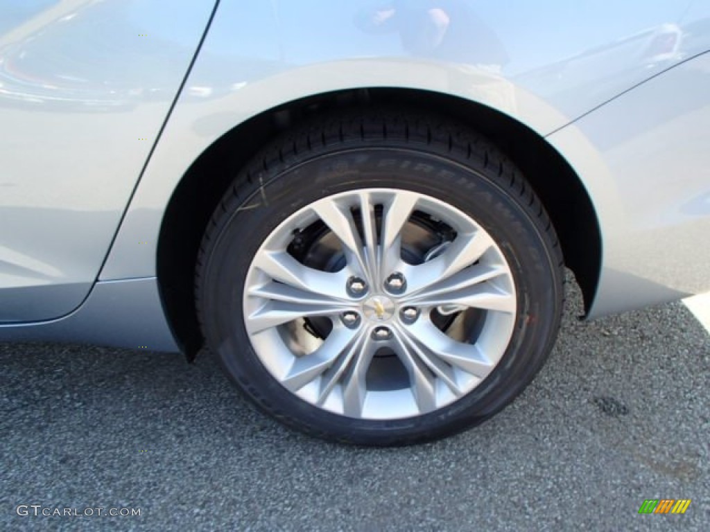 2014 Impala LT - Silver Topaz Metallic / Jet Black photo #9