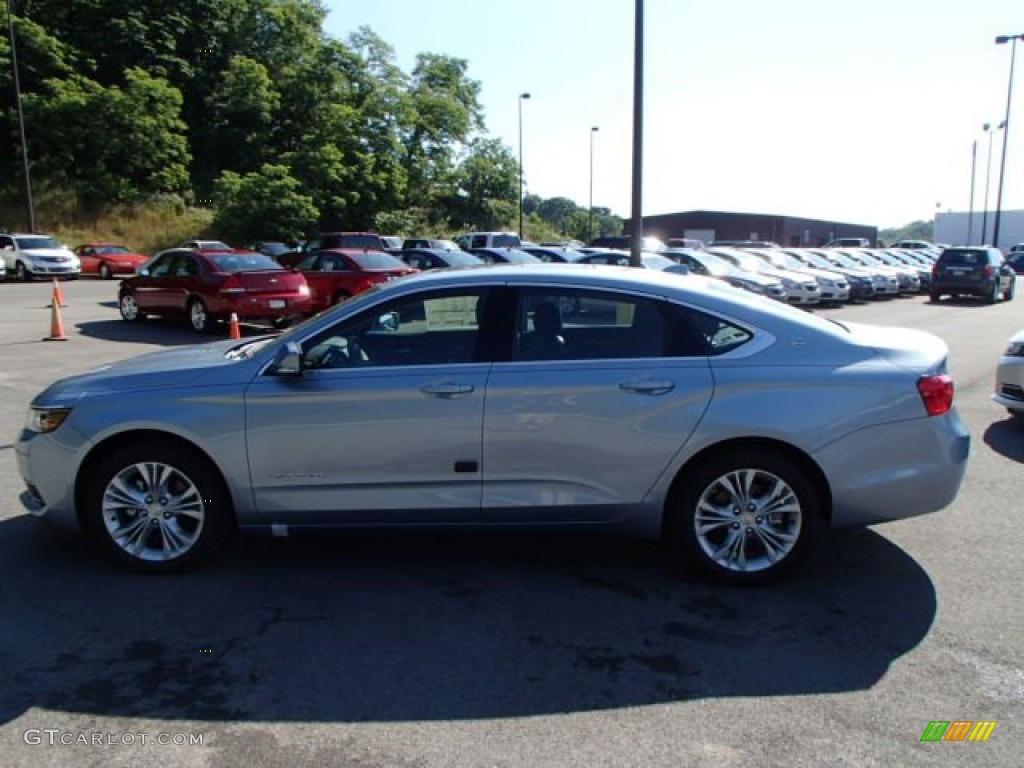 2014 Impala LT - Silver Topaz Metallic / Jet Black photo #5