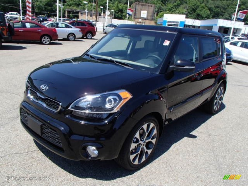 Shadow Black 2013 Kia Soul ! Exterior Photo #82501742