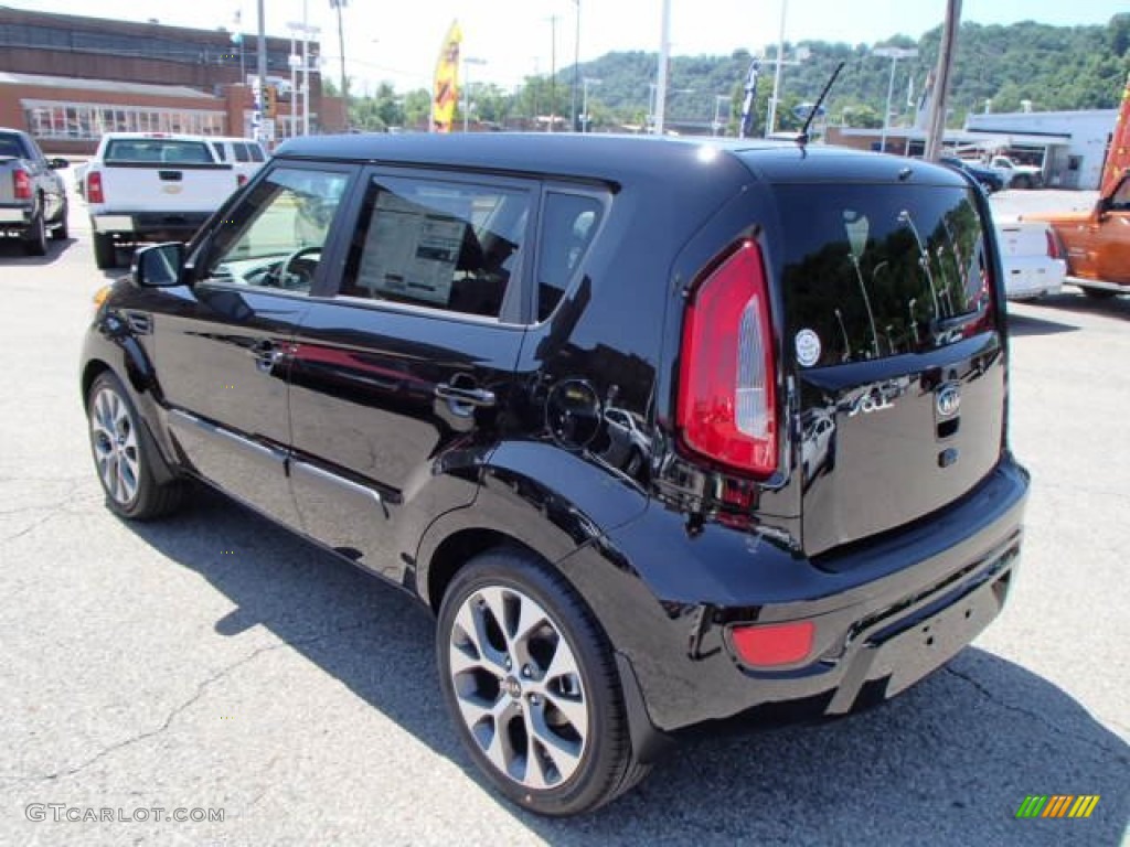 Shadow Black 2013 Kia Soul ! Exterior Photo #82501788