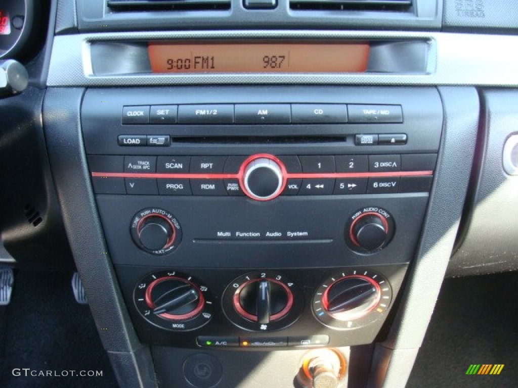 2004 MAZDA3 s Hatchback - Winning Blue Mica / Black photo #14