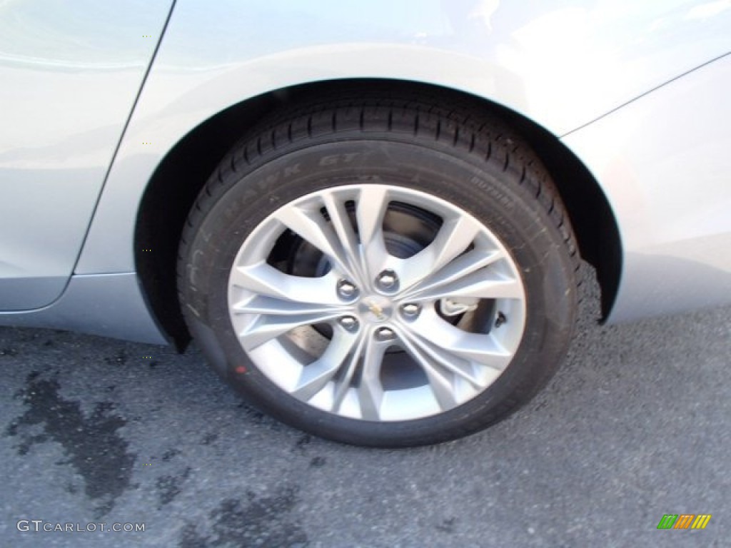 2014 Impala LT - Silver Topaz Metallic / Jet Black photo #9