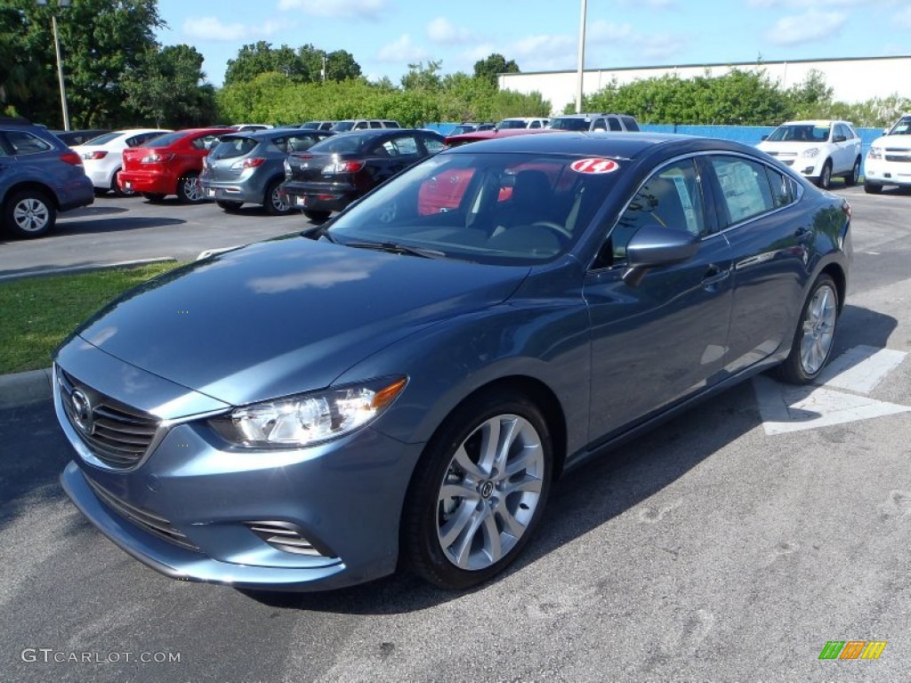 2014 MAZDA6 Touring - Blue Reflex Mica / Black photo #1