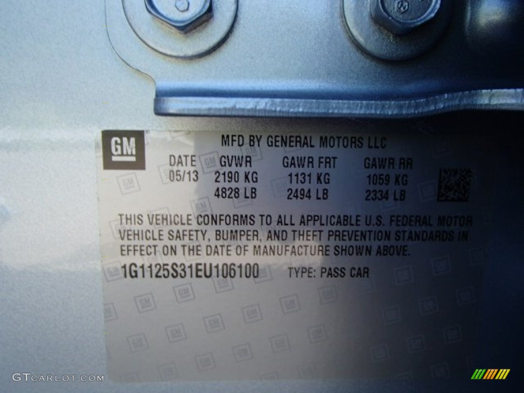 2014 Impala LT - Silver Topaz Metallic / Jet Black photo #20
