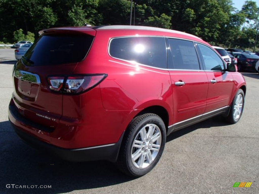 Crystal Red Tintcoat 2014 Chevrolet Traverse LT AWD Exterior Photo #82502259