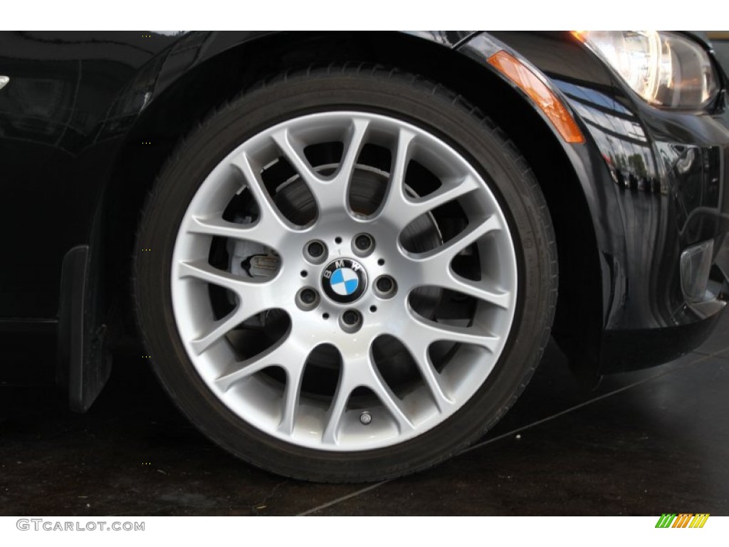 2010 3 Series 328i Coupe - Jet Black / Black photo #11