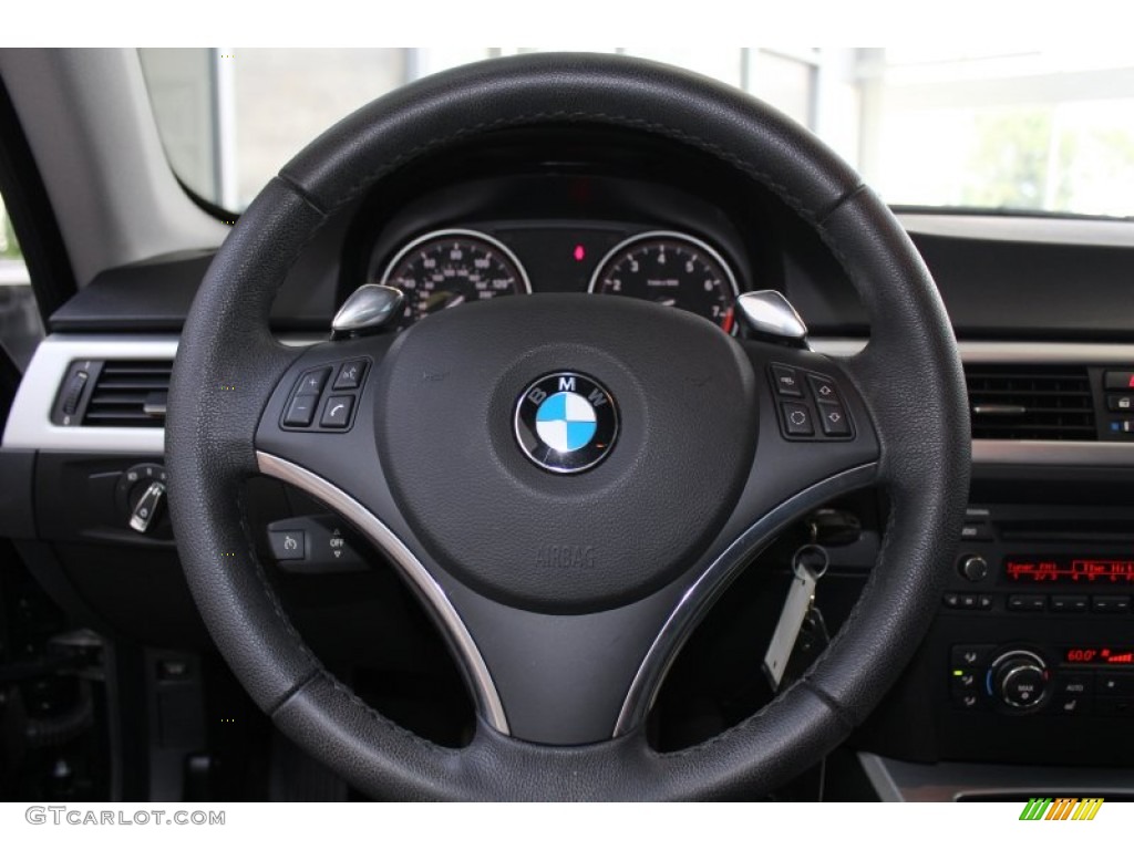 2010 3 Series 328i Coupe - Jet Black / Black photo #14