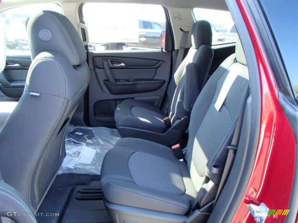 Ebony Interior 2014 Chevrolet Traverse LT AWD Photo #82502354