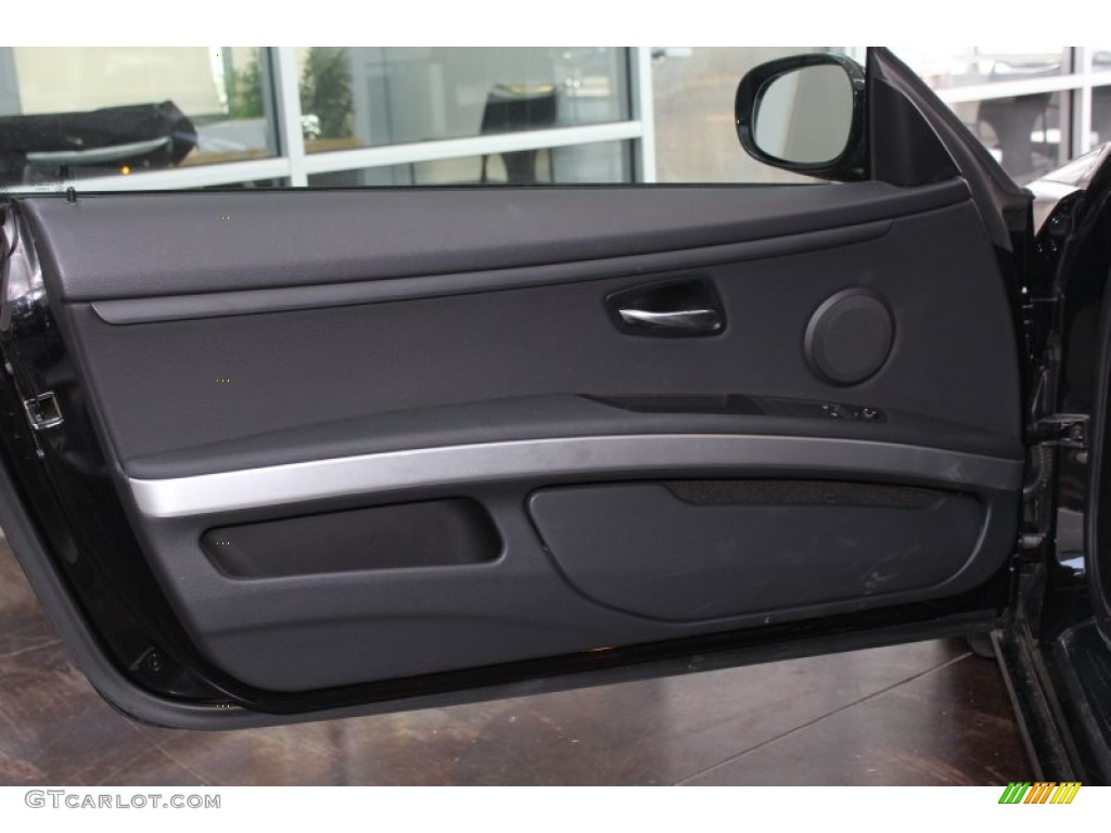 2010 3 Series 328i Coupe - Jet Black / Black photo #15