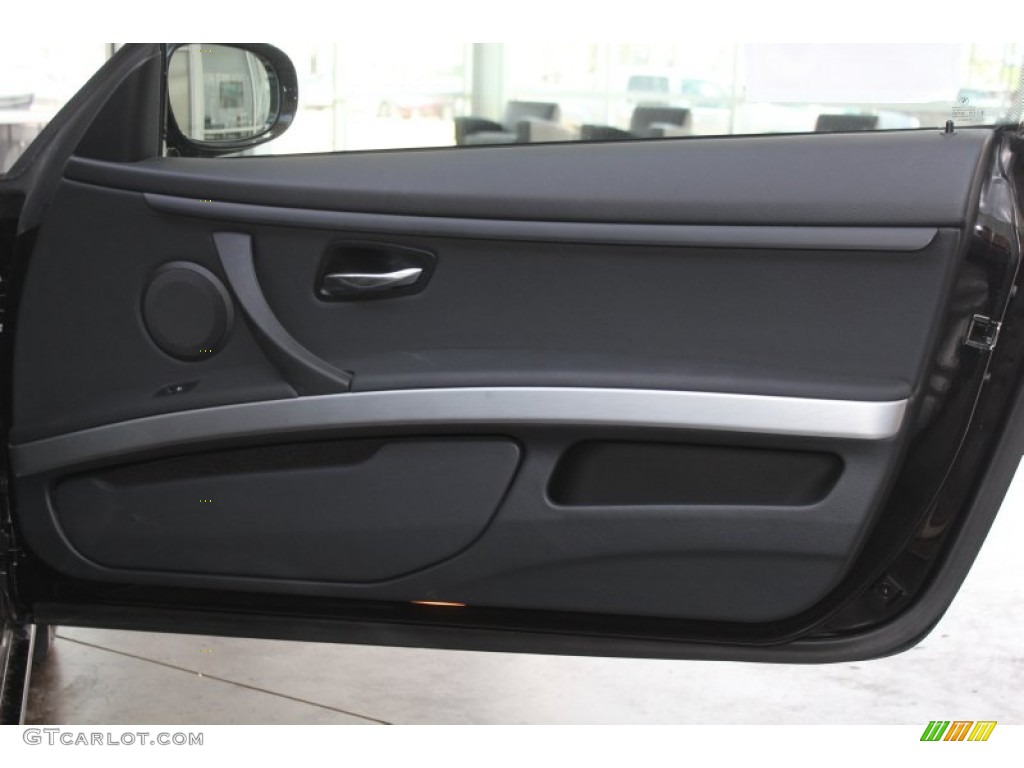 2010 3 Series 328i Coupe - Jet Black / Black photo #17
