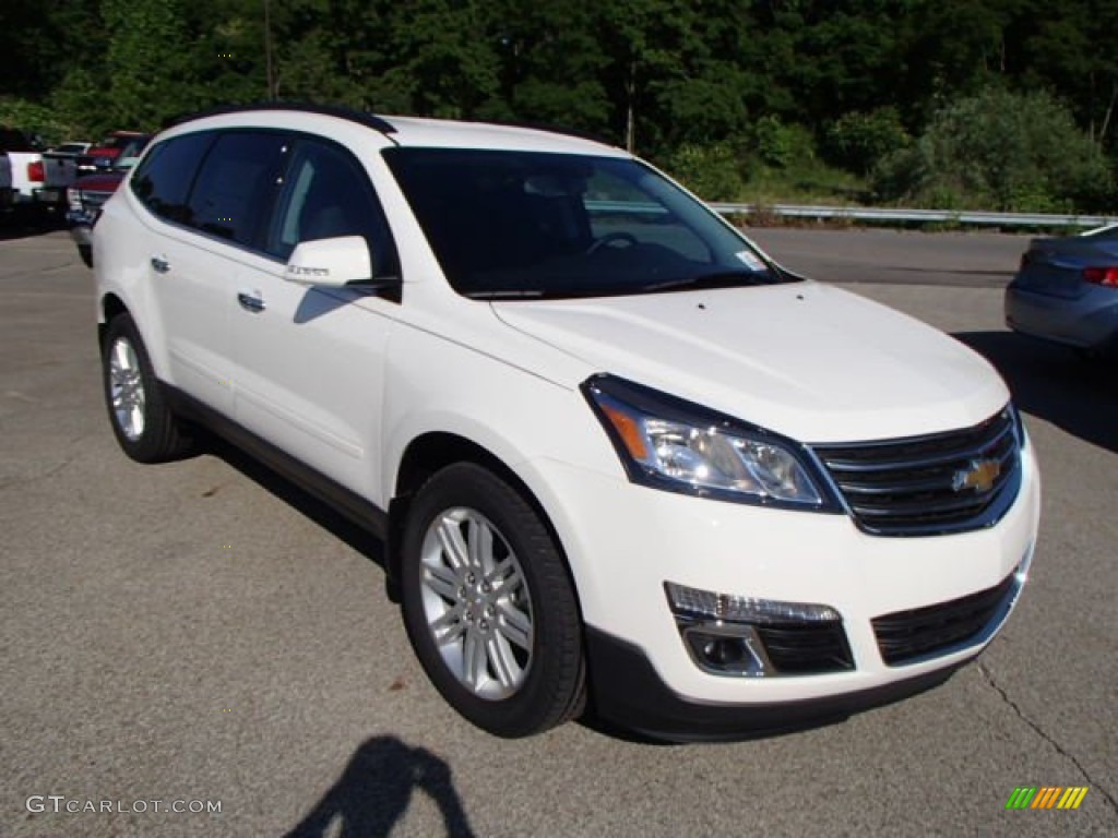White 2014 Chevrolet Traverse LT AWD Exterior Photo #82502608
