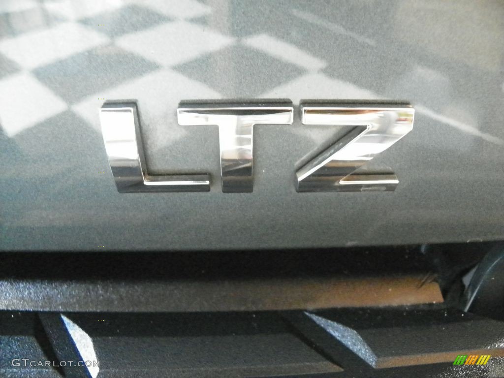 2009 Silverado 1500 LTZ Crew Cab - Blue Granite Metallic / Light Titanium photo #7