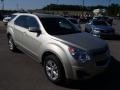 2013 Champagne Silver Metallic Chevrolet Equinox LT AWD  photo #2
