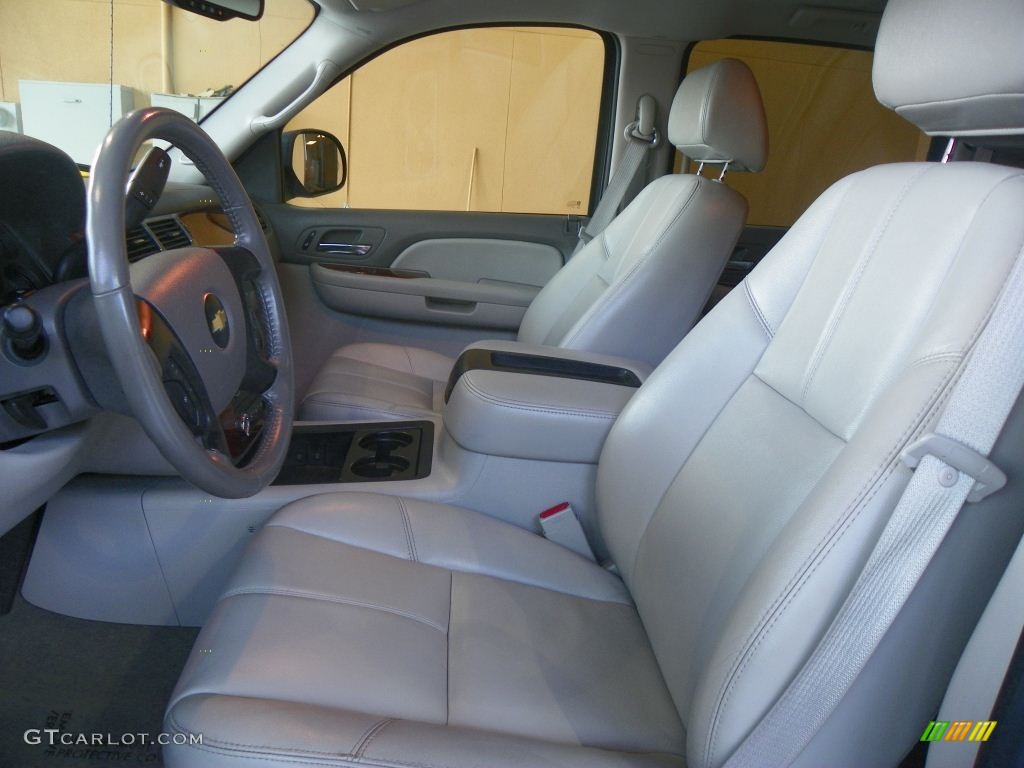 2009 Silverado 1500 LTZ Crew Cab - Blue Granite Metallic / Light Titanium photo #9