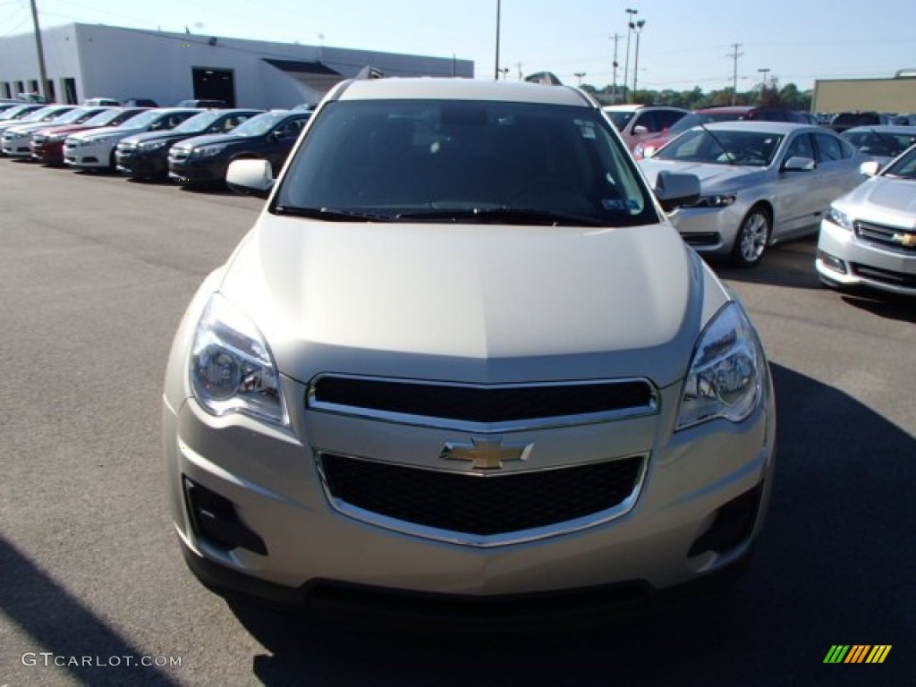 2013 Equinox LT AWD - Champagne Silver Metallic / Jet Black photo #3