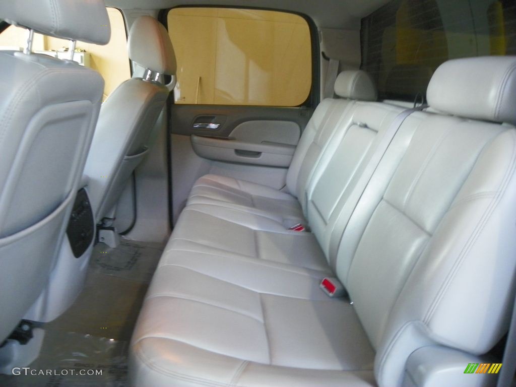 2009 Silverado 1500 LTZ Crew Cab - Blue Granite Metallic / Light Titanium photo #10
