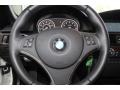 Coral Red/Black 2012 BMW 3 Series 328i Convertible Steering Wheel