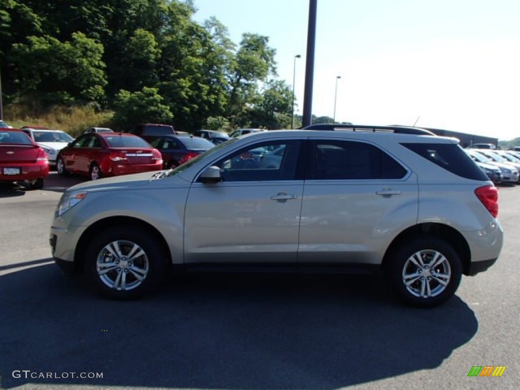 2013 Equinox LT AWD - Champagne Silver Metallic / Jet Black photo #5