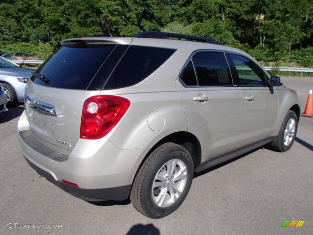 2013 Equinox LT AWD - Champagne Silver Metallic / Jet Black photo #8