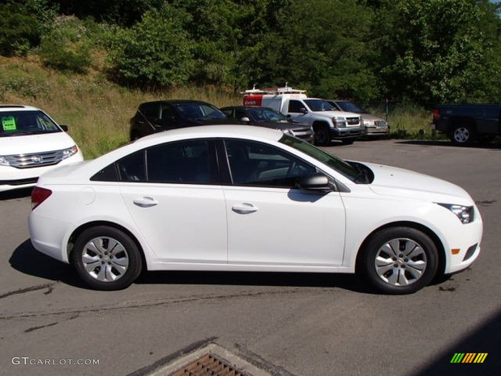 2013 Cruze LS - Summit White / Jet Black/Medium Titanium photo #1