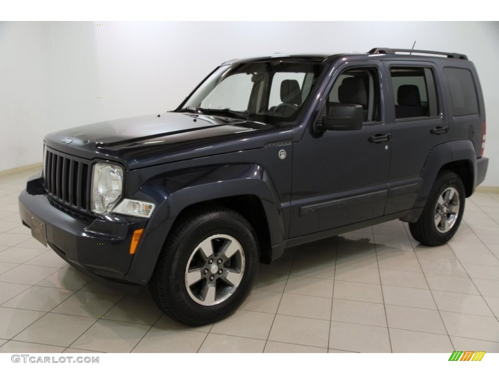 Modern Blue Pearl 2008 Jeep Liberty Sport 4x4 Exterior Photo #82503538