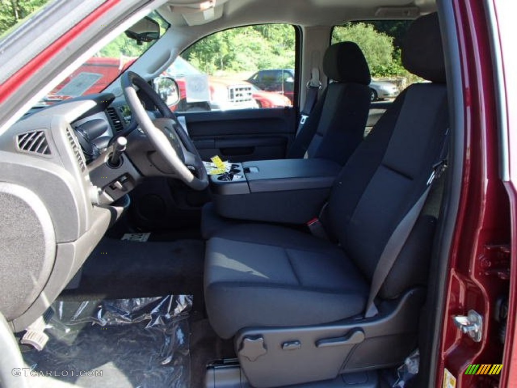 2013 Silverado 1500 LT Crew Cab 4x4 - Deep Ruby Metallic / Ebony photo #11