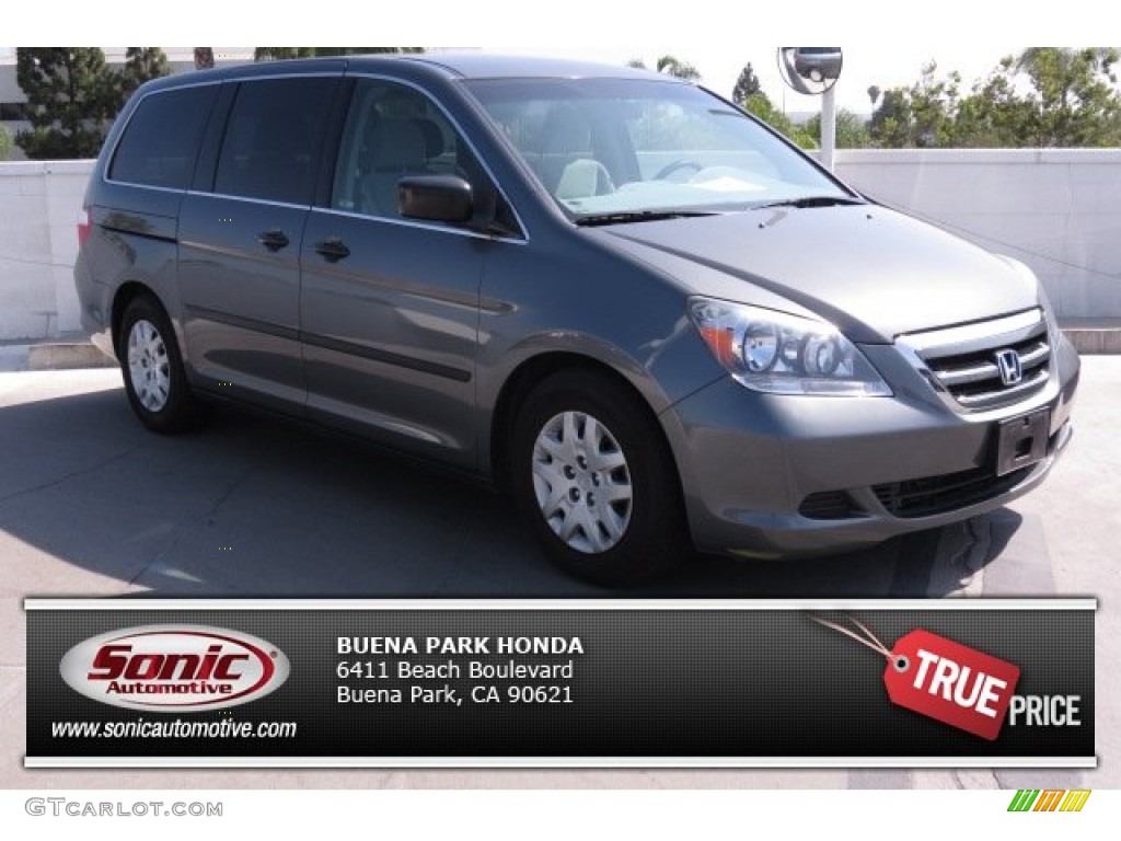 Nimbus Gray Metallic Honda Odyssey