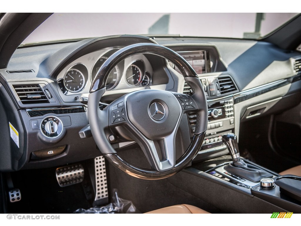 2013 E 350 Coupe - Olivine Grey Metallic / Natural Beige/Black photo #5