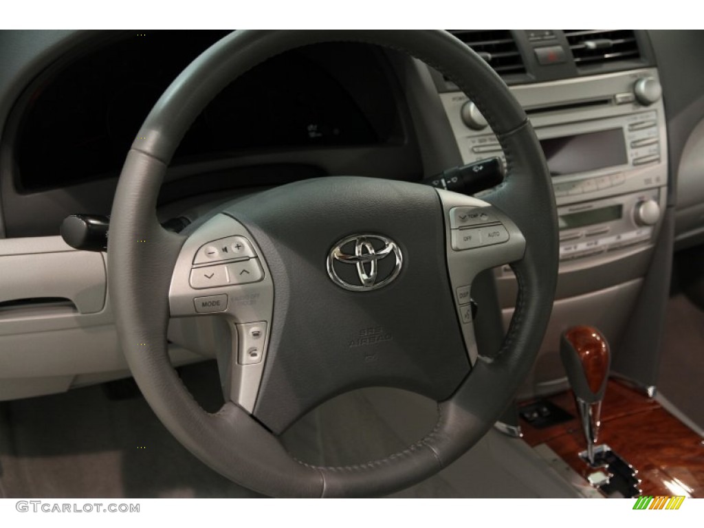 2011 Toyota Camry XLE Ash Steering Wheel Photo #82505645