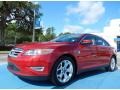 Red Candy Metallic 2010 Ford Taurus SHO AWD Exterior