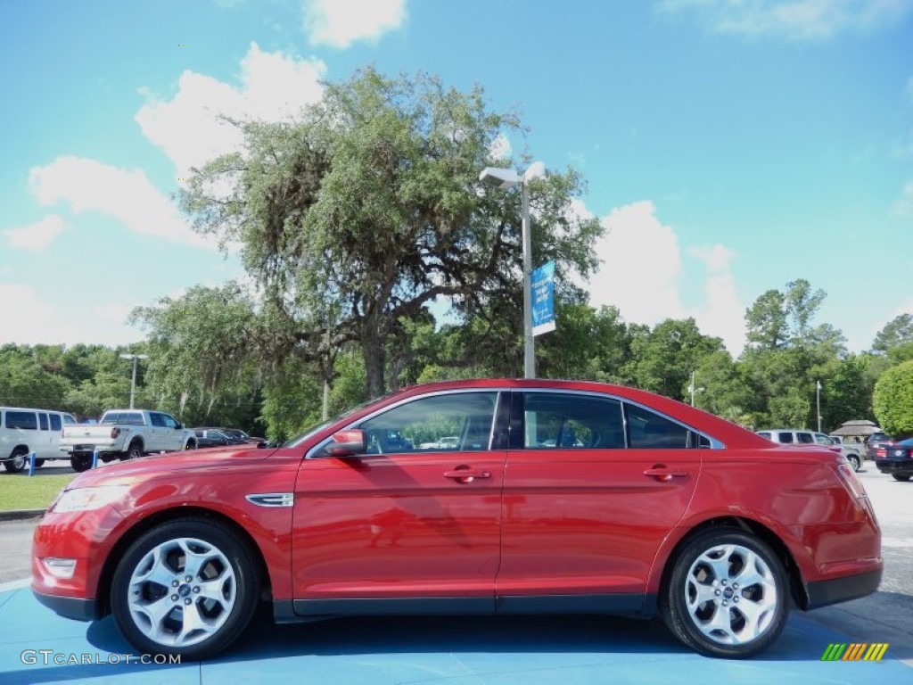 Red Candy Metallic 2010 Ford Taurus SHO AWD Exterior Photo #82506328
