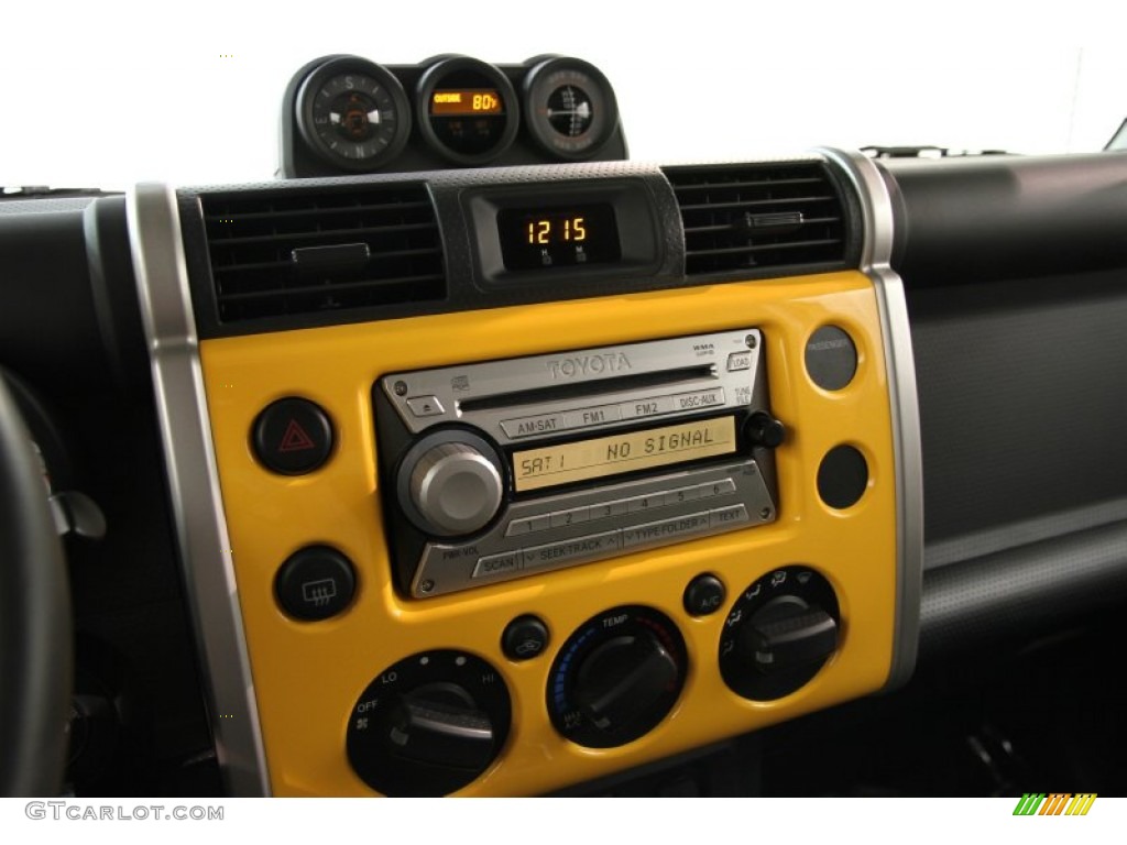 2010 FJ Cruiser 4WD - Sun Fusion Yellow / Dark Charcoal photo #9