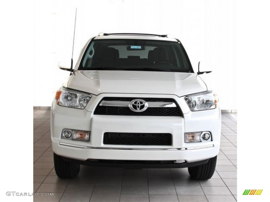 2013 4Runner SR5 4x4 - Blizzard White Pearl / Graphite photo #3