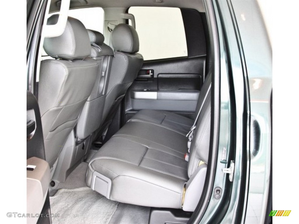 2008 Tundra Double Cab 4x4 - Timberland Green Mica / Graphite Gray photo #6