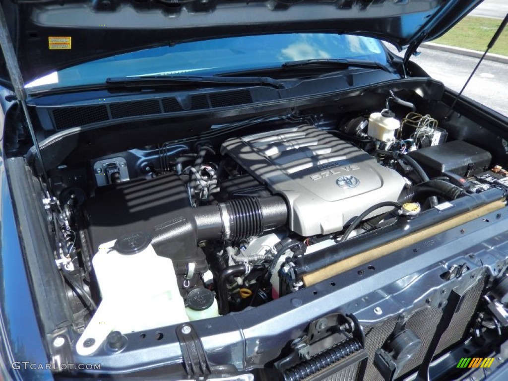 2010 Toyota Tundra Limited CrewMax 4x4 5.7 Liter i-Force Flex-Fuel DOHC 32-Valve Dual VVT-i V8 Engine Photo #82508445