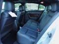 2013 Lincoln MKS Charcoal Black Interior Rear Seat Photo