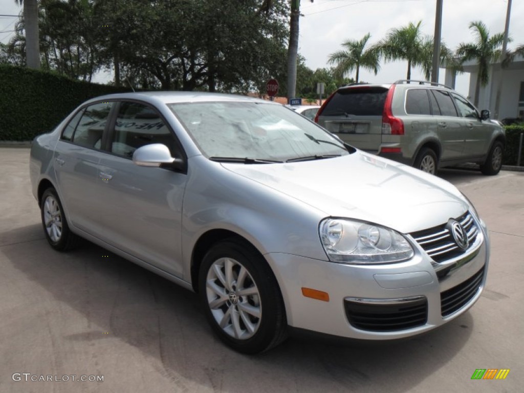 2010 Jetta Limited Edition Sedan - Reflex Silver Metallic / Titan Black photo #7