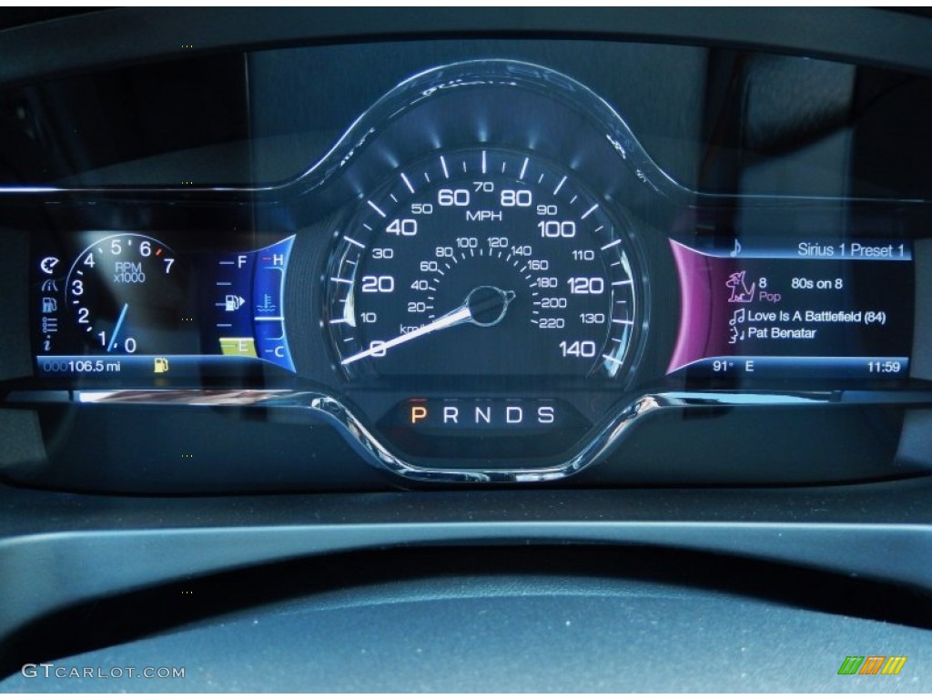2013 Lincoln MKS FWD Gauges Photos
