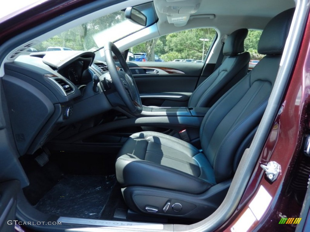 Charcoal Black Interior 2013 Lincoln MKZ 3.7L V6 FWD Photo #82509614