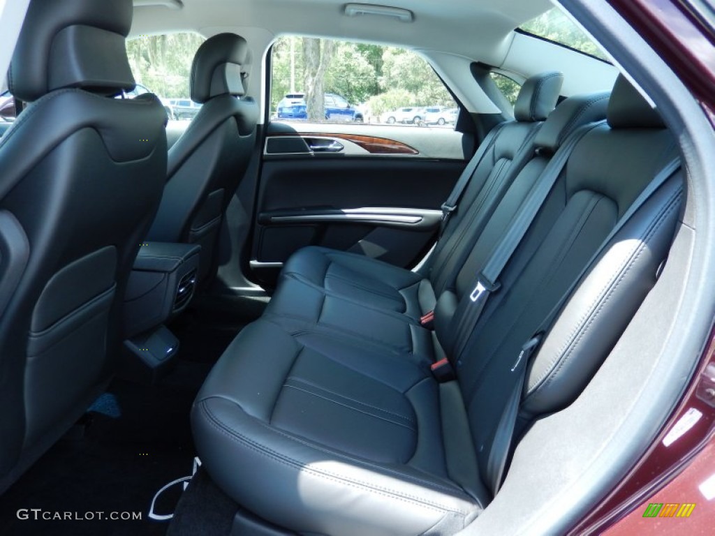 2013 Lincoln MKZ 3.7L V6 FWD Rear Seat Photo #82509638