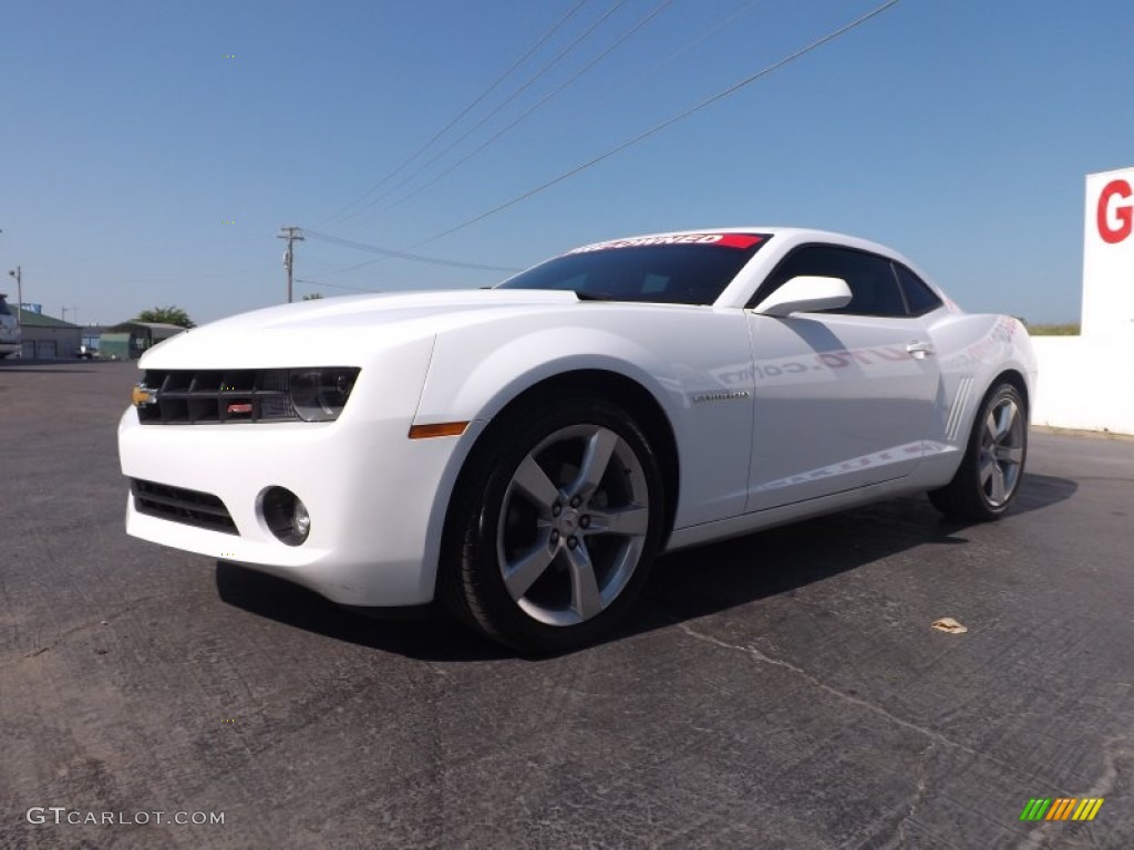 2010 Camaro LT/RS Coupe - Summit White / Black photo #3