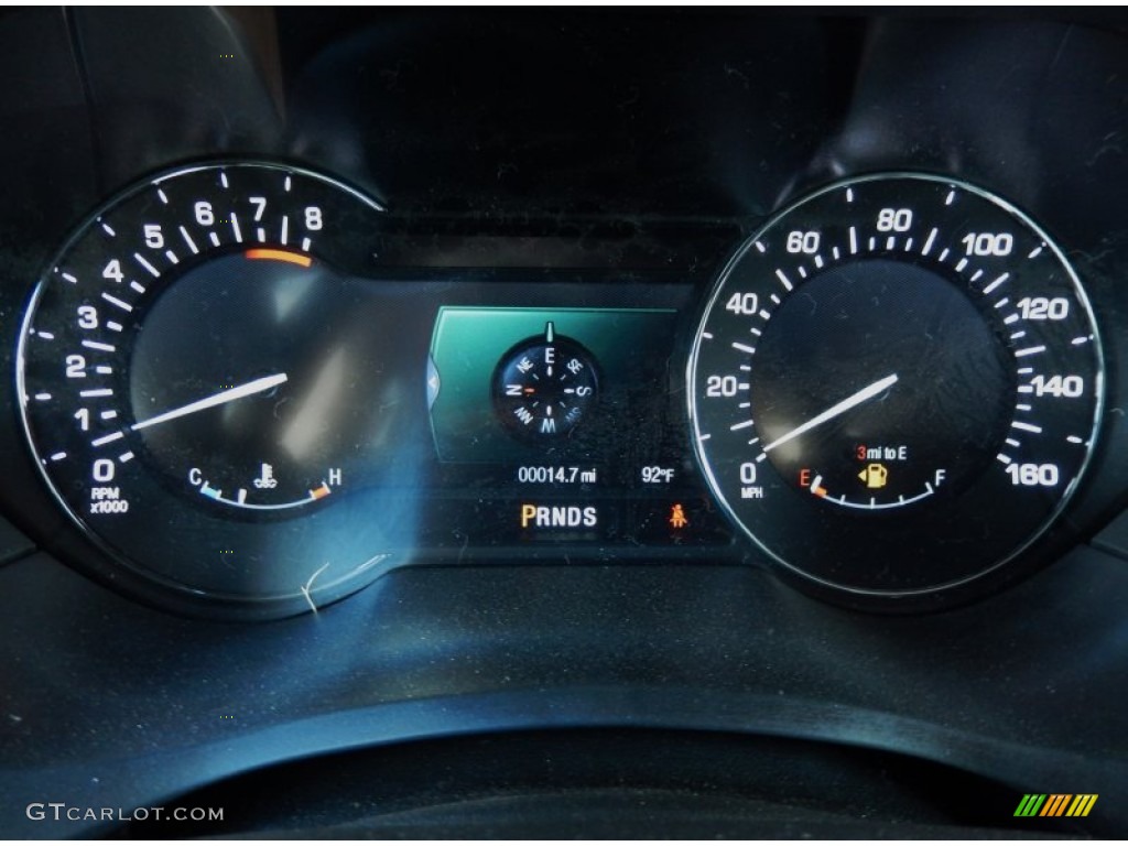 2013 Lincoln MKZ 3.7L V6 FWD Gauges Photo #82509689