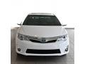 2013 Super White Toyota Camry Hybrid XLE  photo #2