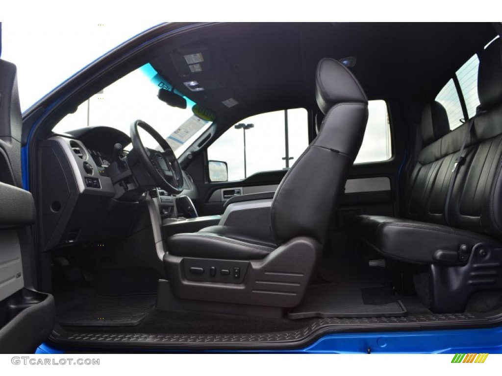 Raptor Black Interior 2010 Ford F150 SVT Raptor SuperCab 4x4 Photo #82510145