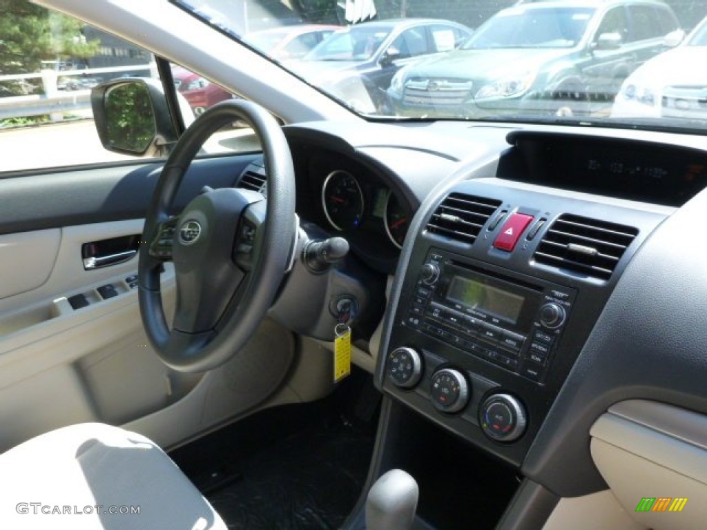 2013 XV Crosstrek 2.0 Premium - Satin White Pearl / Ivory photo #6