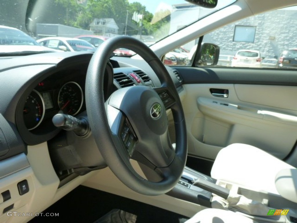 2013 XV Crosstrek 2.0 Premium - Satin White Pearl / Ivory photo #17