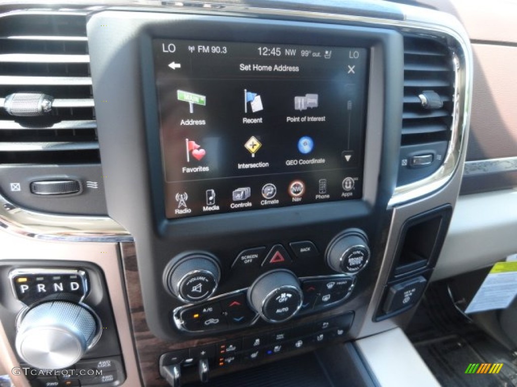 2013 Ram 1500 Laramie Longhorn Crew Cab 4x4 Controls Photo #82510867