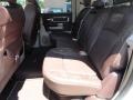 Rear Seat of 2013 1500 Laramie Longhorn Crew Cab 4x4