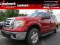 2010 Red Candy Metallic Ford F150 XLT SuperCrew  photo #1