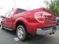 2010 Red Candy Metallic Ford F150 XLT SuperCrew  photo #2